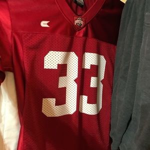 Youth ohio state signed jersey by james laurinatis